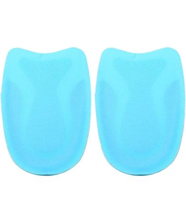 Gel Heel Pillow Shoe Inserts - 2 Pairs Flannel TPE Heel Support Pads for Plantar Fasciitis Relief - Buy Online on GoSupps.com