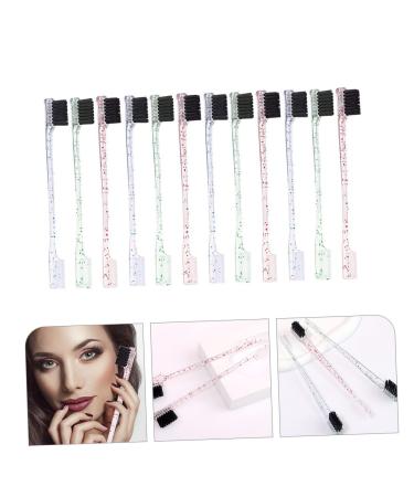 Shop Beaupretty 48 pcs Double Ended Eyebrow Brush Set - Dual Tip Eyebrow Comb & Eyelash Brush for Women | Perfect for Precise Brow Styling - Buy Online on GoSupps.com