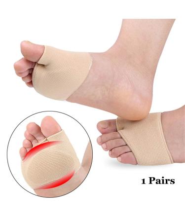 Metatarsal Gel Foot Care Toe Spreader - Pain Relief for Morton's Neuroma | Forefoot Cushion (L) - International Shipping Available - Buy Online on GoSupps.com