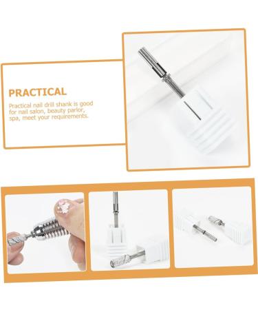 DOITOOL nails drill shank portable manicure polish tools nail clippers set Metal manicure grinding head electric polisher Nail flakes metal nail drill shank nail drill bits heads - Buy Online on GoSupps.com