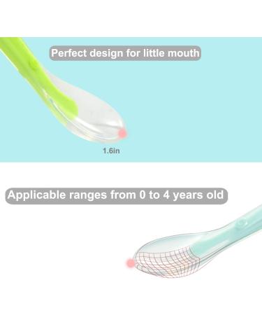 Pandaear 6-Piece Multicolored Silicone Feeding Spoon Set - BPA Free Cutlery for Babies Toddlers & Infants - Buy Online on GoSupps.com
