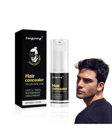 Fengyang Hair Root Concealer Cr me Couvrante pour Cheveux Poudre Cheveux Homme Cache la Calvitie et les Racine Pour Cheveux Clairsem s