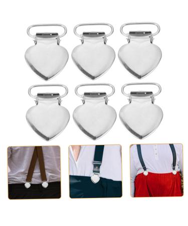 Exceart 60 Peach Heart Duck Cable Clips - Ideal for Pacifiers Trousers Braces & Cushion Holders - Perfect for Newborns & More! - Buy Online on GoSupps.com