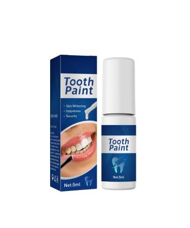 Tooth Paint Teeth Whitening Paint Teeth Whitening Gel Teeth Stain Remover Instant Whitening Paint for Teeth (1Pcs)
