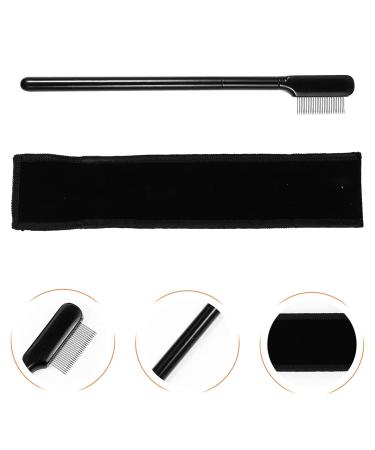 Didiseaon 4 Sets Eyelash Comb & Tools for Eyelash Extensions | Metal Comb Separator Eyebrow Brush & Storage Bag - Beauty Tools for Women - Buy Online on GoSupps.com