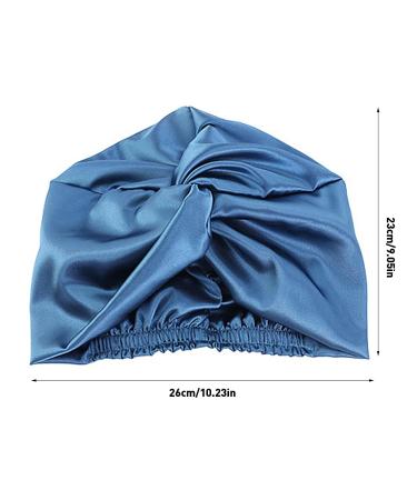 100% Mulberry Silk Women's Night Hat | Soft Adjustable Double Layer Bonnet for Hair Care | Luxurious Purple Sleeping Hat & Shower Hood - Buy Online on GoSupps.com