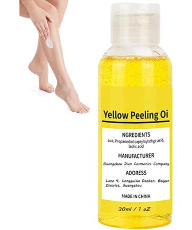 Caneem Thai Yellow Peeling Oil for Dark Spots on the Body Brightening Super Powerful Dark Skin with Hyaluronic Acid For - Buy Online on GoSupps.com