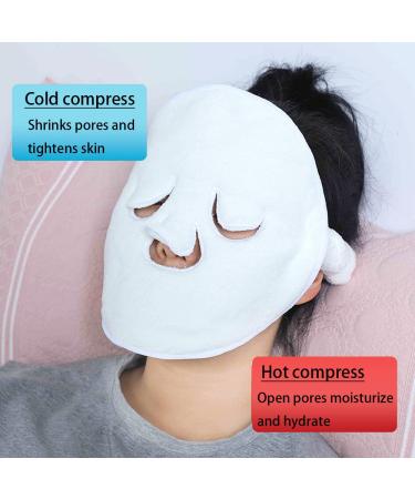 Reusable Facial Care Kit - Hot/Cold Steam Towel, Anti-Aging Spa Treatment, Silicone Face Mask, Moisturizing Beauty Kit - Buy Online on GoSupps.com