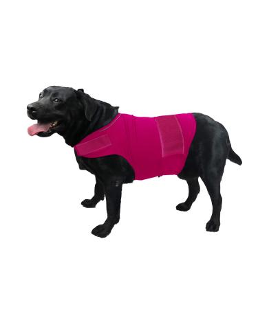 Cattamao Comfortable dog coat to relieve anxiety soothing vest for dogs Thunder shirts jacket for XS S M L XL (rose XL) X-Large rose