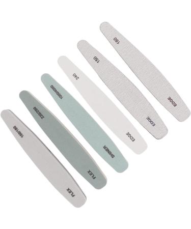 Nail Buffer File Tool Double Sided Curved Nail File for Salon - Buy Online on GoSupps.com
