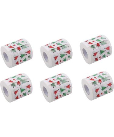 Merry Christmas Toilet Paper Highly Collectible Novelty Paper Towels Funny Gag Gift for Christmas Stocking Stuffers Party Favors 1 - 10pcs - Buy Online on GoSupps.com