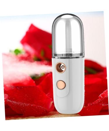 DOITOOL 1pc Spray Hydrating Apparatus Spa Face Steamer Facial Mister Nano Mist Sprayer Mini Face Humidifier Nanometer Sprayer Mini Hydration Sprayer Beauty Instrument Handheld Abs White - Buy Online on GoSupps.com