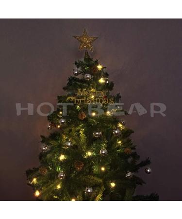 CLLOOTVE 1.6-Inch Metal Craft Bells for Christmas Decoration - 16pcs Silver Bright Silver - Buy Online on GoSupps.com