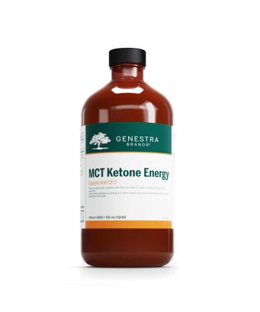 Genestra Brands - MCT Ketone Energy - Caprylic Acid Supplement to Support Ketone Energy Metabolism and Production - 450 ml Liquid