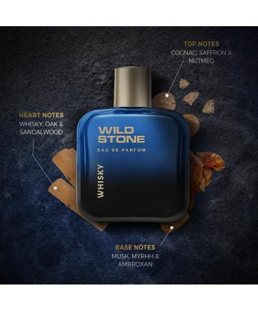 Wild Stone Whisky Perfume for Men 100ml|Long Lasting EDP|Woody and Fruity Fragrance|Premium Eau De Parfum - Buy Online on GoSupps.com