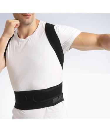 Back Brace Lumbar Support Breathable Posture Corrector Full Back Brace Humpback Girdle Spine Lumbar Support Belt Waist Belt(Black XX-Large) XX-Large Black - Buy Online on GoSupps.com