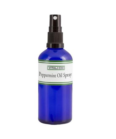 Vitali-Chi Peppermint Oil Spray | Air Freshener for Home | Insect Repellent | Pest Deterrent for Plants | 100 ml 100ml