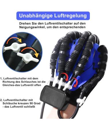 Zkes Hemiplegia Rehabilitation Robot Gloves for Arthritis | Physiotherapy Trainer & Massage Device for Right Hand Recovery - Buy Online on GoSupps.com