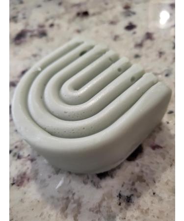 Rosemary & Biotin Natural Hair Conditioner Bar Organic Vegan Volumizing Hydrating & Cleansing Conditioner for Curly or Straight Hair Plastic Paraben & Sulfate Free Eco Friendly 2.7 oz