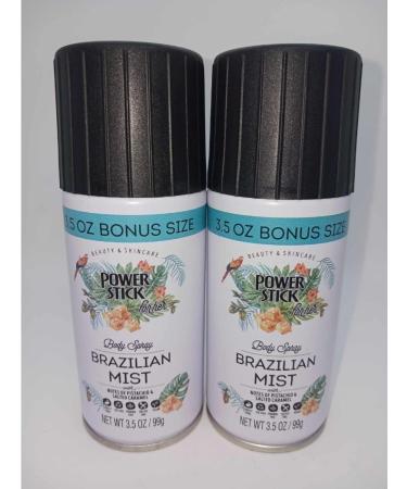 Brazilian Mist Body Spray Notes of Pistachio & Salted Caramel (2 pack)