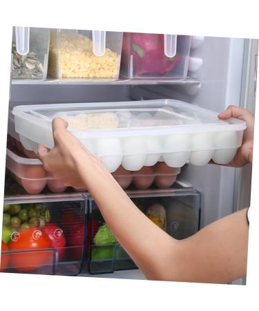 COLLBATH Egg Crisper 34 Eggs Modern Kitchen Accessories Egg Tray Egg Container Egg Holder Egg Carton High Capacity - Buy Online on GoSupps.com