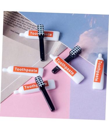 Shop Coheali 40-Piece Kawaii Toothbrush Resin Cell Phone Case Charms - DIY Mini Dollhouse Decor & Sweet Flatback Pearls - Buy Online on GoSupps.com