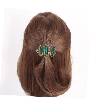1pc Hair Clip Sticks for Women Crystal Rhinestone Antiquing Hair Clips Rhinestone Barrettes for Women Spring Clip Hairpin Hair Clip Sticks for Hair Snowflake France Women's Dense - Buy Online on GoSupps.com