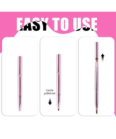 Double Lip Brush & Peeling Brushes Set - 1 Double Lip Brush + 4 Lips Peeling Makeup Brushes for Perfect Lip Application - International Shipping Available - Buy Online on GoSupps.com