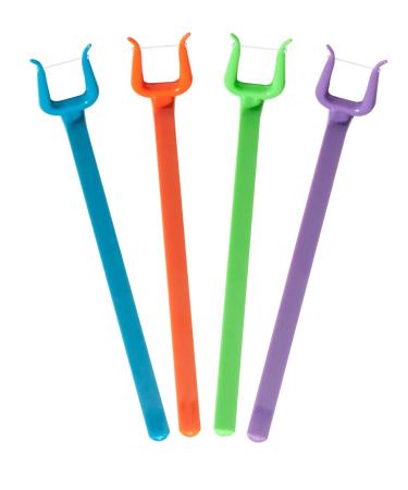 Buy Harp Orthodontic Reusable Flosser 4 Pack - Best Teeth Cleaning Solution for Braces | International Shipping Available - Buy Online on GoSupps.com
