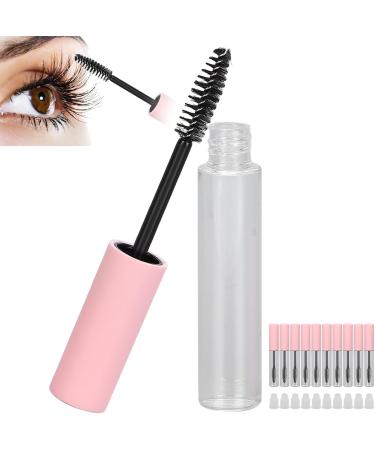 10pcs 10ml Eyelash Growth Liquid Empty Tube Glue Bottle Reusable Mascara Bottle Diy Cosmetic Empty Bottle Pink Compact for Travel Beauty - Buy Online on GoSupps.com