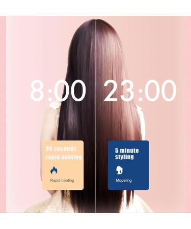 Revolubrush Pro Hair Straightener Brush | 5 Temp Settings | Fast 20s Heating | Built-in Comb for Smooth Styling - Buy Online on GoSupps.com