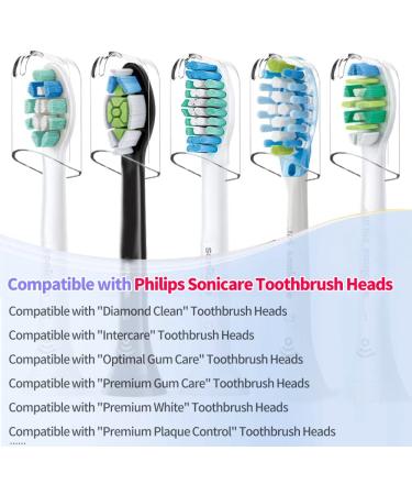 12Pcs Reusable Toothbrush Head Covers for Philips Sonicare Electric Toothbrush - Healthy Brushing & Storage for Home and Travel - Buy Online on GoSupps.com