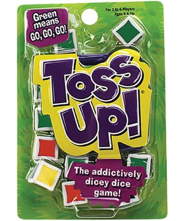 Toss Up Dice Game - Addictively Dicey Fun for Ages 8+ | Roll and Win Big | 7.5 x 5 x 1.5 inches - Buy Online on GoSupps.com