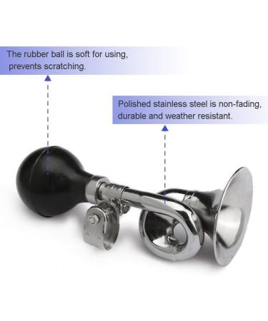 G Ganen Bugle Horn: Chrome Plated Vintage Metal Snail Air Loudspeaker for Bikes & Vehicles - Buy Online on GoSupps.com