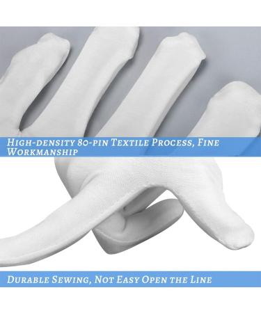 3 Pairs White Cotton Moisturizing Gloves for Bedtime Eczema Care Sleep Lotion Gloves Hand Care Rough Cracked Hand Care Gloves (3 Pairs) - Buy Online on GoSupps.com