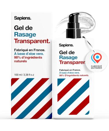 Sapiens Barbershop Men's Shaving Set - Premium Razor Set with Transparent Gel 120 Derby Blades & Carrying Bag - Perfect for Grooming & Shaving Experience - Buy Online on GoSupps.com