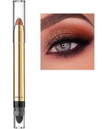 Eye Shadow High Gloss Pearlescent Double Head Eye Shadow Stick Eye Shadow Eyeshadow Stick Pencil Brightener Baked Foundation (C One Size) 1 count (Pack of 1) C - Buy Online on GoSupps.com