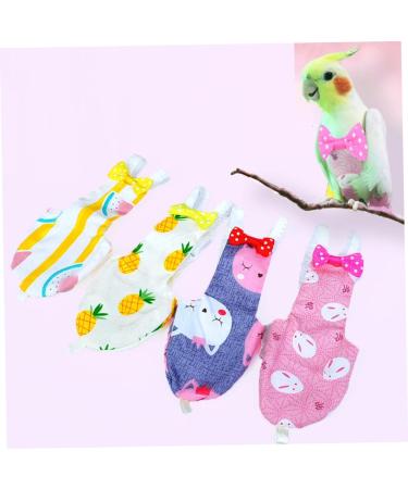 Shop PopetPop White Bird Cage & Stylish Parrot Diapers - Premium Pet Clothing for Birds - Buy Online on GoSupps.com
