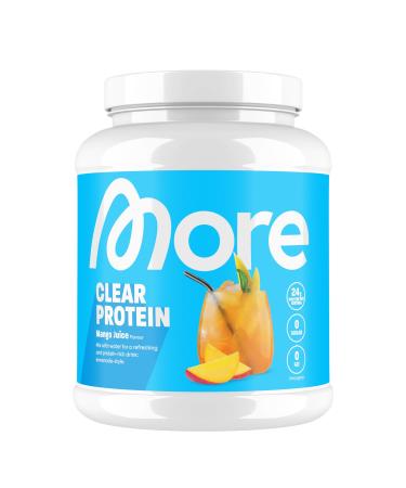 More Clear Protein Mango Juice 600 g protein drink with whey isolate Clear Whey tested quality - Made in Germany Mango Juice 600 G (1 Pack)