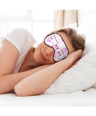 Cute Owl Eye Mask | Soft Elastic & Adjustable Nighttime Comfort for Men & Women - International Shipping Available - Buy Online on GoSupps.com