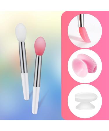 Silicone Lip Brush Cover 10pcs Bulk Set - Reusable Lip Applicator with Covers for Lipstick Makeup - Ideal for Lipsticks and Makeup Application - Buy Online on GoSupps.com