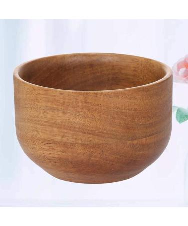 Exceart Wooden Shaving Bowl - Premium Foam Container for Facial Cleaning | Home & Bathroom Accessory - International Shipping Available - Buy Online on GoSupps.com