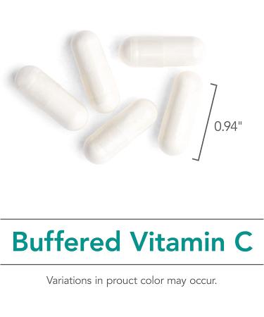 Nutricology Buffered Vitamin C - 120 Vegetarian Capsules for Immune Support - Buy Online on GoSupps.com