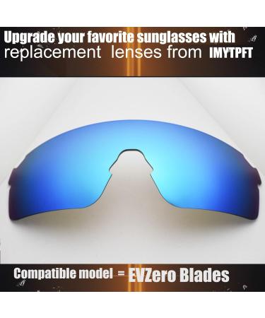 IMYTPFT 2 Replacement Lenses for Oakley EVZero Blades - Blue Polarized One Size - International Shipping Available - Buy Online on GoSupps.com