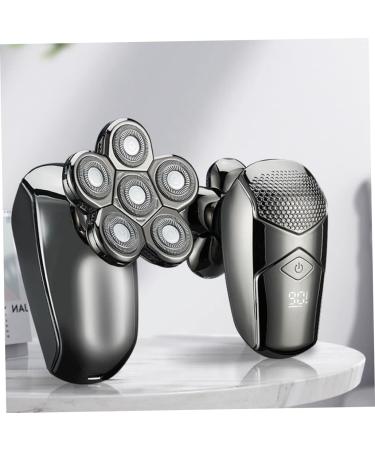 6 Sets Rechargeable Electric Shaver for Men - Waterproof Hair Removal Device with Six Heads | Personal Care Razor - Buy Online on GoSupps.com