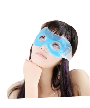 Healvian Ice Eye Mask Gel Relaxing Blinder Cooling Plaster Cold Cooling Ice Eye Patch Surface Mask Comfortable Mask Blue