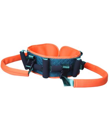 ZXJDP Gang belt for seniors transfer gate belts with 8 handles transfer lifting straps with quick lock buckle walking aid while standing with anti-slip function XL