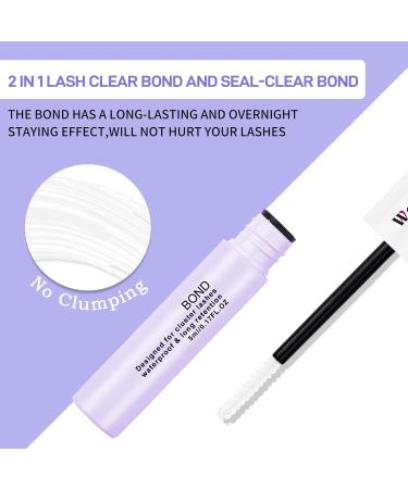 Buy Lash Bond and Seal Waterproof 2-in-1 Eyelash Glue | Strong Hold for DIY Extensions | Suitable for Sensitive Eyes | Fast International Shipping - Buy Online on GoSupps.com
