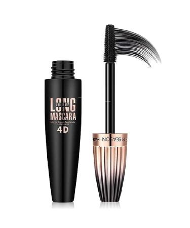 HOUSN 4D Eyelash Mascara waterproof black 10 ml mascara for volume and length smudgeproof tubing mascara natural eye makeup mascara for women
