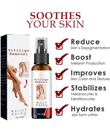Kolmax Alkyne Psoriasis and Vitiligo Relief Spray - Reduces White Spots on Skin - 3PCS - Buy Online on GoSupps.com